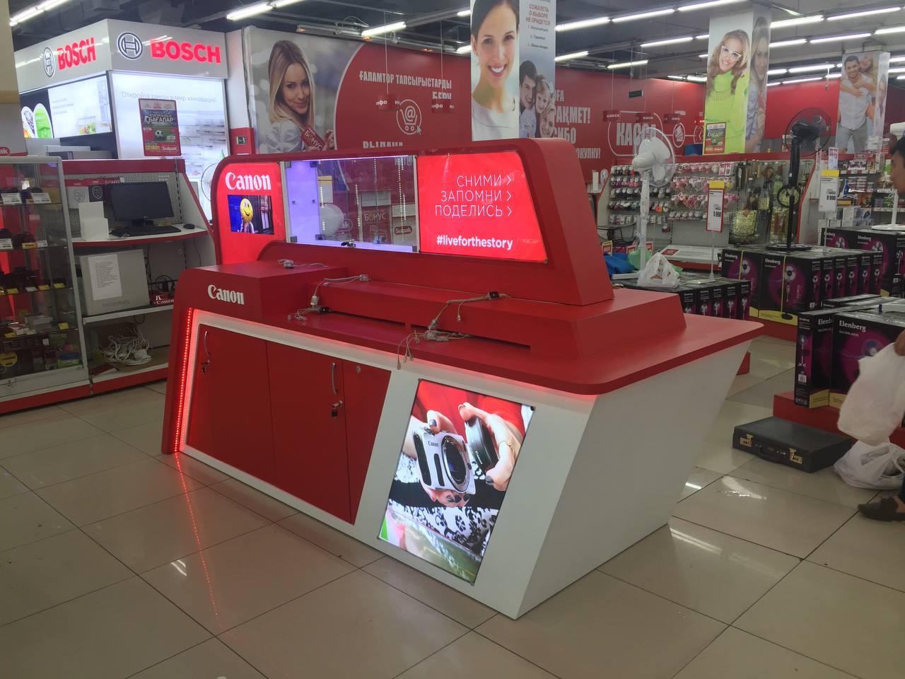 Зона Canon в магазине