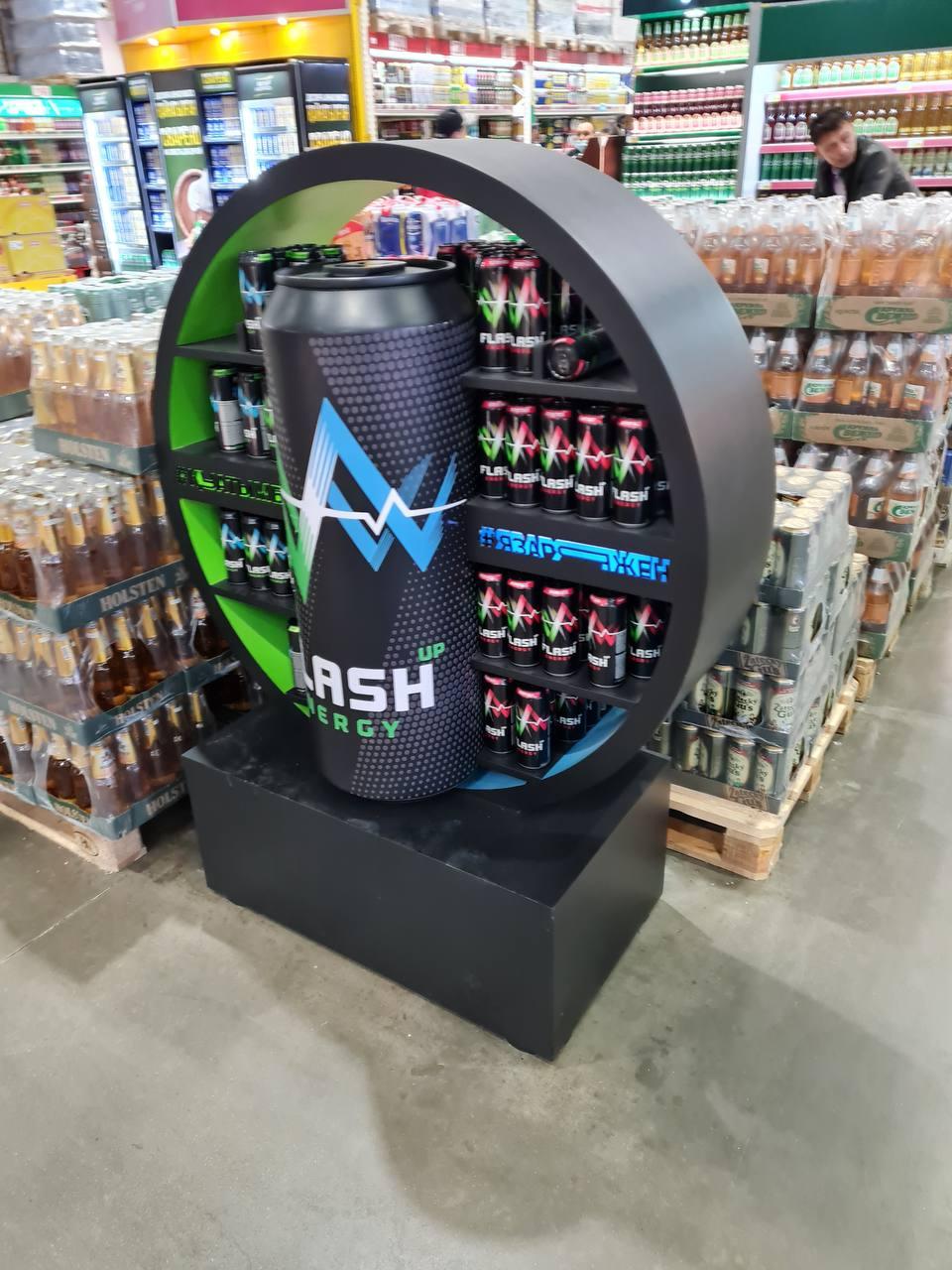 Стенд Flash в магазине